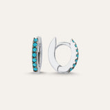 Oval Hoop Earring