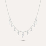 Mini Pave Geometric Necklace