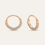 Double Sided Helix Hoop (large)