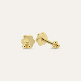 Bubble Pyramid Stud (Screw back)