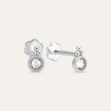 Hindi Stone Bubble Stud (flat back)