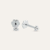 Bubble Pyramid Stud (Screw back)