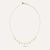 Semi Precious Marquis Shakira Necklace