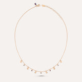 Semi Precious Mini Shakira Necklace