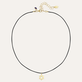 Star Of David Cord Necklace