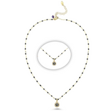 Evil Eye Diamond Pendant Necklace