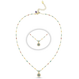Evil Eye Diamond Pendant Necklace