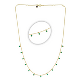 Classic Stone Dot Necklace