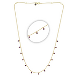 Classic Stone Dot Necklace