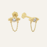 Hindi Stone Drop Chain Labrette