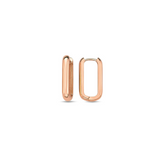 Dalia Chunky Rectangular Hoop Earring (medium)