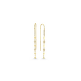 Micro Five Stone Long Thread Earring