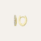 Oval Hoop Earring