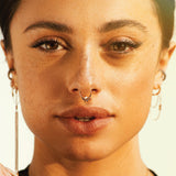 Stone and Pearl Hindi Hoop