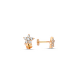 Large Star Flat Back Stud