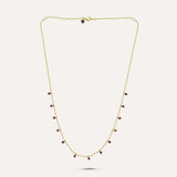Classic Stone Dot Necklace
