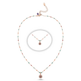 Evil Eye Diamond Pendant Necklace