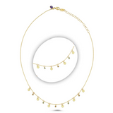 Semi Precious Mini Shakira Necklace
