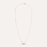 Mixed Geometric Layering Necklace