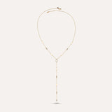 Marquise Choker Drop Chain Lariette
