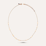 Gold-Filled Plain Mixed Geometric Necklace
