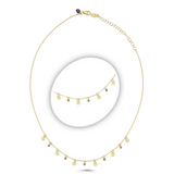 Semi Precious Mini Shakira Necklace