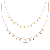 Semi Precious Marquis Shakira Necklace