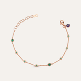 Two Step Rainbow Bracelet