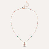 Evil Eye Diamond Pendant Necklace