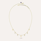 Pave Mini Dagger Necklace