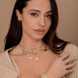 Shakira Five Plate Necklace