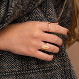 Meteor Heart Beat Ring