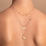Classic Stone Dot Necklace