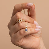 Evil Eye Meteor Ring