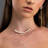 Pearl and Falling Star Choker