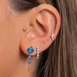 Mini Star Screw Back Stud