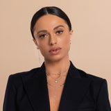 Classic Diamond Dot Necklace