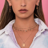 Rectangular Vintage Medallion