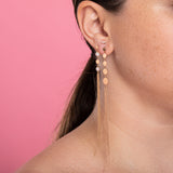 Pave Shakira Tassle Earring