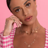 Semi Precious Marquis Shakira Necklace