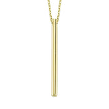 Gold-Filled Medium length Stick necklace