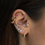Stone and Pearl Hindi Hoop