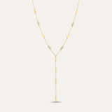 Long Marquis Drop Chain Lariette