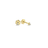 Three Stone Pyramid Stud (Screw Back)