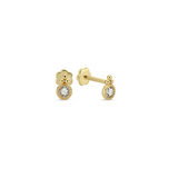 Hindi Stone Bubble Stud (flat back)