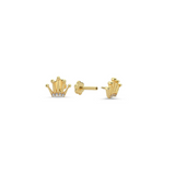 Crown Piercing Stud