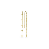 Medium Geometric Thread Earring