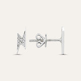 Lightning Bolt Stud Earring