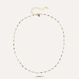 Rainbow Dot Necklaces