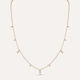 Alternating Stone Necklace